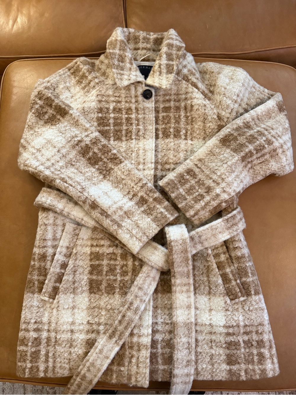 Women’s Belted Bernardo Coat